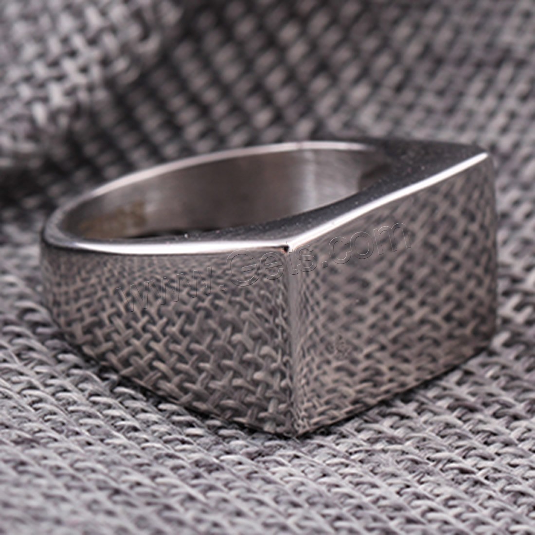Нержавеющая сталь Человек палец кольцо, титан, разный размер для выбора & Мужский, оригинальный цвет, 13mm, продается PC