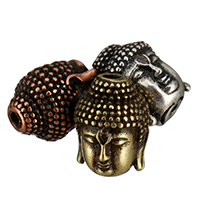 Buddhist Jewelry Pendant, Brass, Buddha, plated, micro pave cubic zirconia Approx 2.2mm 