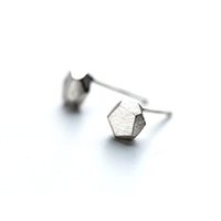 Sterling Silver Stud Earring, 925 Sterling Silver, for woman, 11mm 