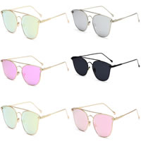 Модные солнцезащитные очки, PC пластик, с цинковый сплав, Мужская, Много цветов для выбора продается PC