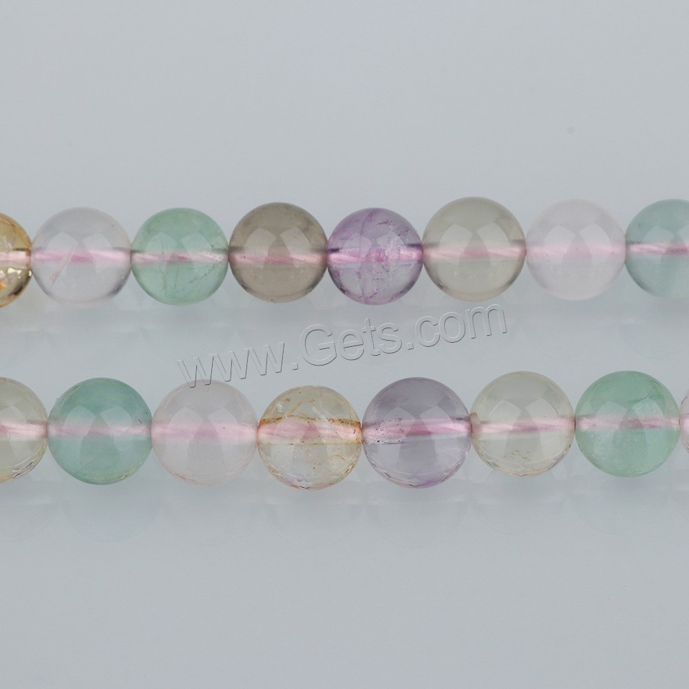 Mix Color Quartz Beads, Donut, different size for choice, Hole:Approx 1mm, Length:Approx 15.5 Inch, Sold By Strand