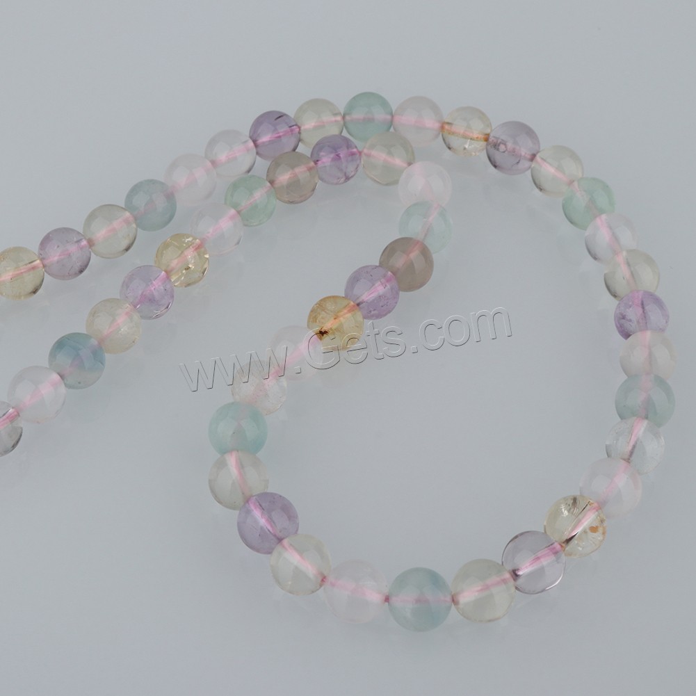 Mix Color Quartz Beads, Donut, different size for choice, Hole:Approx 1mm, Length:Approx 15.5 Inch, Sold By Strand