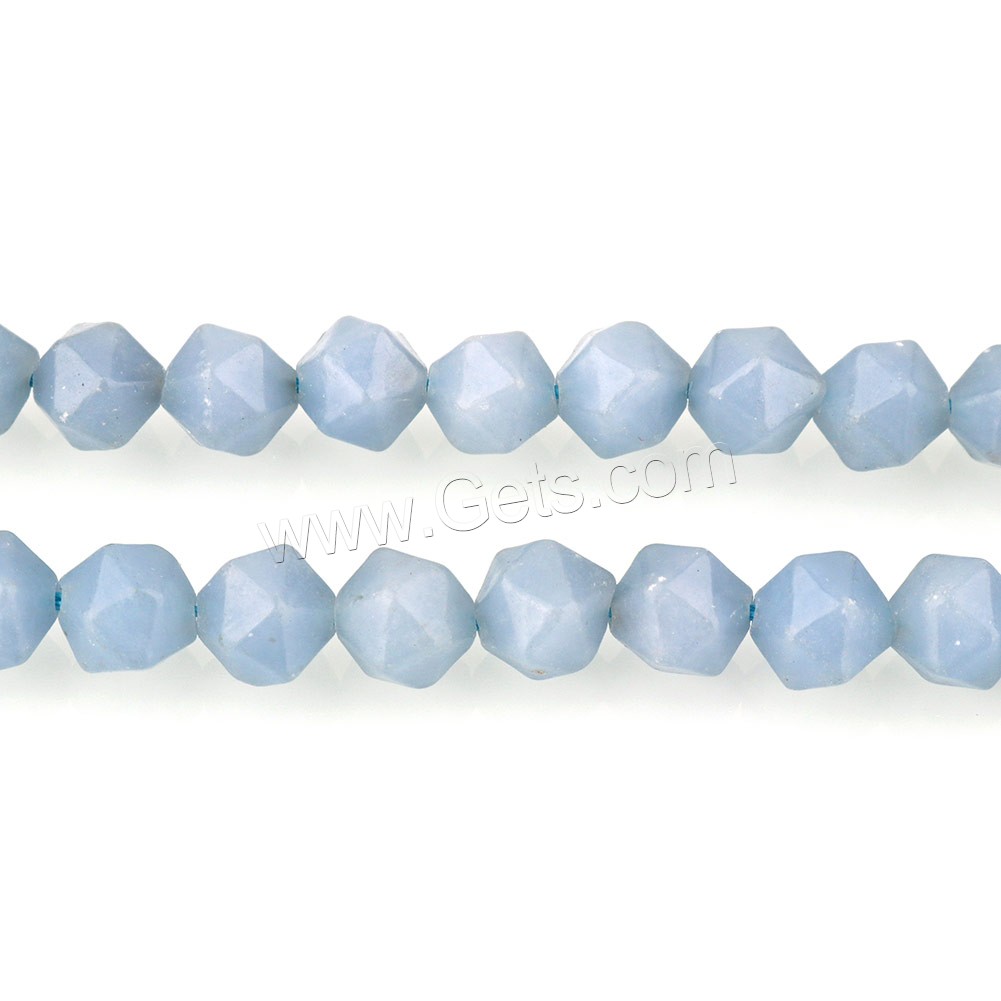Sapphire Sea gemstone Beads, natural & different size for choice & faceted, Hole:Approx 1mm, Length:Approx 15.5 Inch, Sold By Strand