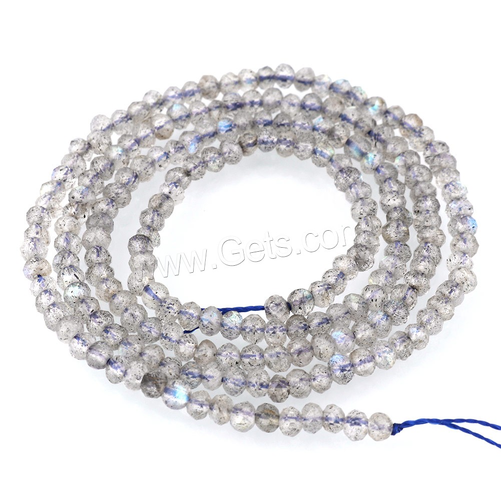 Mixed Gemstone Beads, natural & different materials for choice & faceted, 2x3mm, Hole:Approx 0.5mm, Length:Approx 15.5 Inch, Sold By Strand