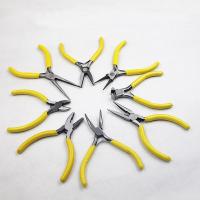 Pliers, Steel, plated yellow, 105-150mm 