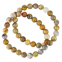 Crazy Agate Bracelet, Unisex, 8mm Approx 7.5 Inch 