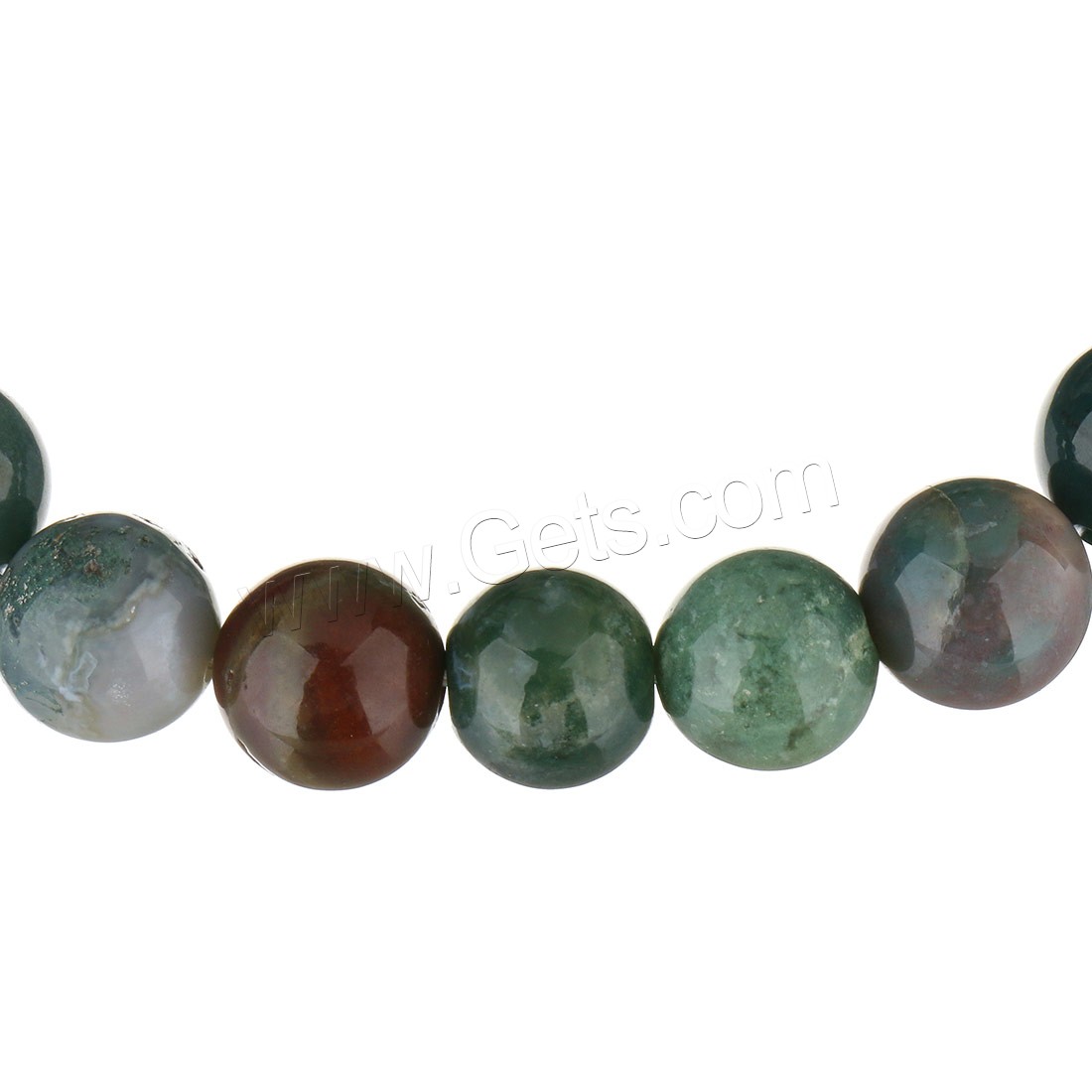 Indian Agate Bracelet, Unisex & different size for choice, Length:Approx 7.5 Inch, Sold By Strand