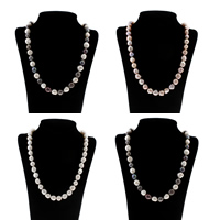 Freshwater Pearl Sweater Chain Necklace, for woman 11-13mm Approx 32.5 Inch 