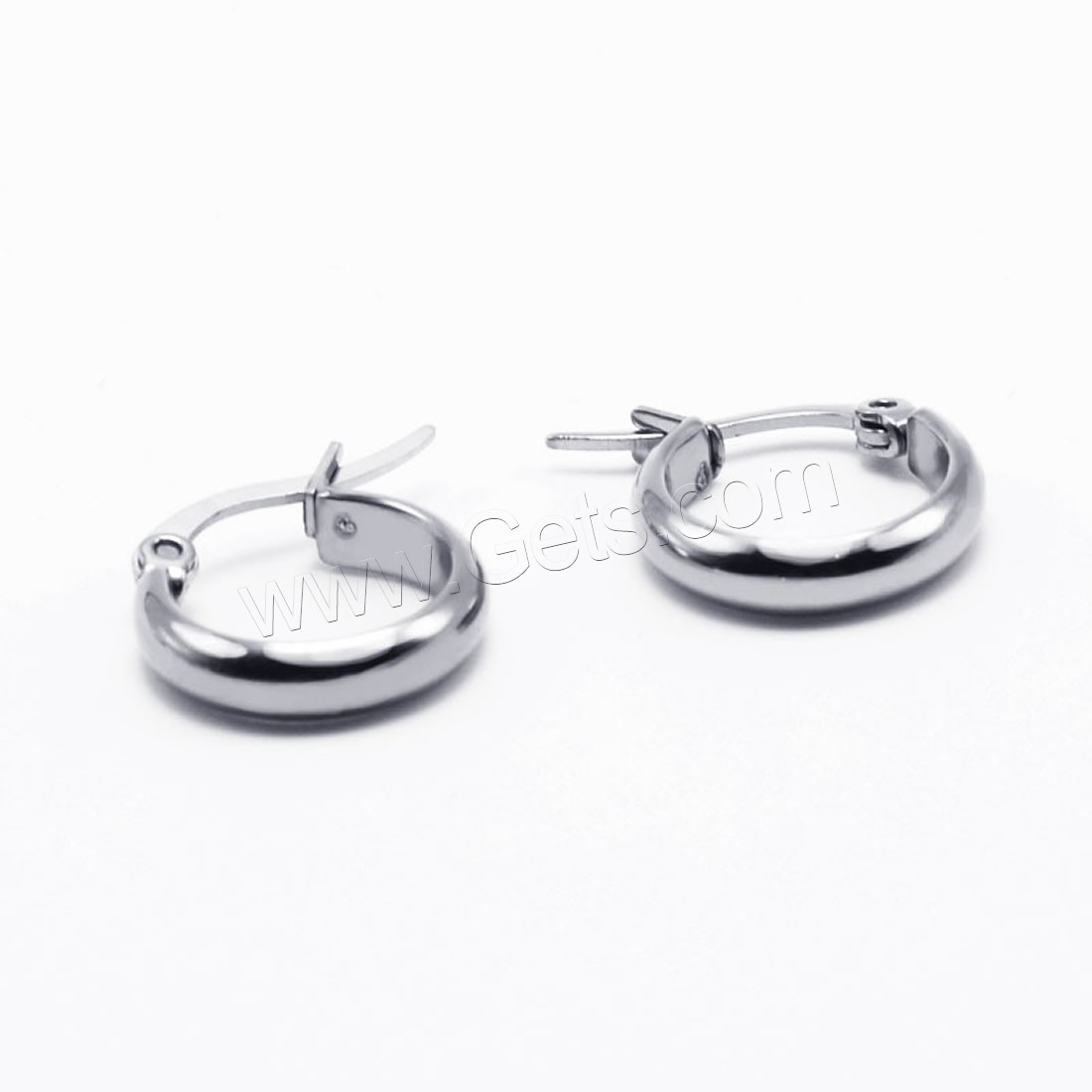 Stainless Steel Hoop Earring, different size for choice, Sold By Pair