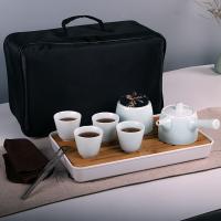 Porzellan Teeset, Brautisch & Tasse & Teekanne, verschiedene Stile für Wahl, 135x105x85mm, 60x56mm, 4PCs/setzen, verkauft von setzen