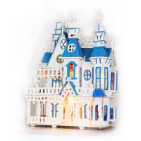 Classic Toys, Wood, with Cloth & Paper & Plastic, Castle 