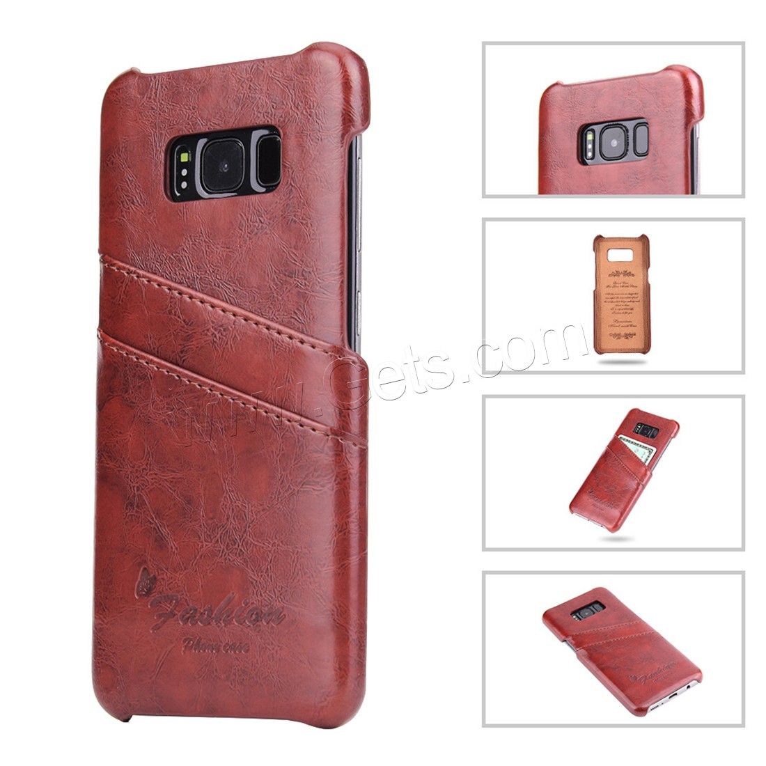 Customized Mobile Phone Cases, PU Leather, with PC Plastic, Rectangle, different styles for choice, more colors for choice, Sold By PC