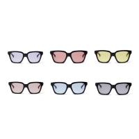 Mode Sonnenbrillen, Acryl, mit PC Kunststofflinse & Zinklegierung, unisex, keine, 145x50x142mm, verkauft von PC