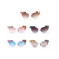 Mode Sonnenbrillen, PC Kunststoff, mit PC Kunststofflinse & Zinklegierung, unisex, keine, 144x57x145mm, verkauft von PC