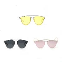 Mode Sonnenbrillen, PC Kunststoff, mit PC Kunststofflinse & Zinklegierung, unisex, keine, 136x54x150mm, verkauft von PC