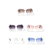 Mode Sonnenbrillen, PC Kunststoff, mit PC Kunststofflinse & Zinklegierung, unisex, keine, 143x59x133mm, verkauft von PC