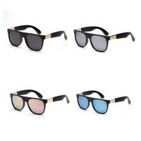 Mode Sonnenbrillen, PC Kunststoff, mit PC Kunststofflinse & Zinklegierung, unisex, keine, 142x50x140mm, verkauft von PC