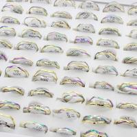 Zinc Alloy Finger Ring, plated, mixed ring size & Unisex, mixed colors, lead & cadmium free - US Ring 