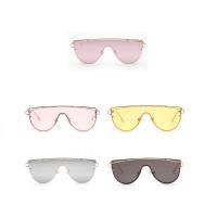 Mode Sonnenbrillen, PC Kunststoff, mit PC Kunststofflinse & Zinklegierung, unisex, keine, 133x48x146mm, verkauft von PC