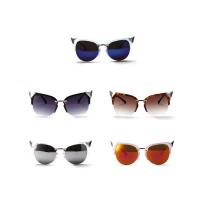 Mode Sonnenbrillen, PC Kunststoff, mit PC Kunststofflinse & Zinklegierung, unisex, keine, 140x55x133mm, verkauft von PC