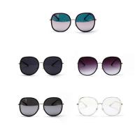 Mode Sonnenbrillen, PC Kunststoff, mit PC Kunststofflinse & Zinklegierung, unisex, keine, 163x68x152mm, verkauft von PC