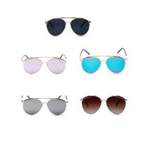 Mode Sonnenbrillen, PC Kunststoff, mit PC Kunststofflinse & Zinklegierung, unisex, keine, 140x52x143mm, verkauft von PC