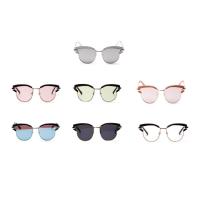 Mode Sonnenbrillen, PC Kunststoff, mit PC Kunststofflinse & Zinklegierung, unisex, keine, 149x54x143mm, verkauft von PC