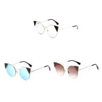 Mode Sonnenbrillen, PC Kunststoff, mit PC Kunststofflinse & Zinklegierung, unisex, keine, 144x55x146mm, verkauft von PC