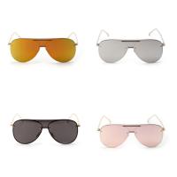 Mode Sonnenbrillen, PC Kunststoff, mit PC Kunststofflinse & Zinklegierung, unisex, keine, 141x51x138mm, verkauft von PC