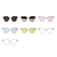Mode Sonnenbrillen, PC Kunststoff, mit PC Kunststofflinse & Zinklegierung, unisex, keine, 143x51x144mm, verkauft von PC