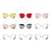 Mode Sonnenbrillen, PC Kunststoff, mit PC Kunststofflinse & Zinklegierung, unisex, keine, 147x51x145mm, verkauft von PC