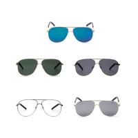 Модные солнцезащитные очки, PC пластик, с PC пластиковые линзы & цинковый сплав, Мужская, Много цветов для выбора продается PC