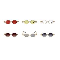 Mode Sonnenbrillen, PC Kunststoff, mit PC Kunststofflinse & Zinklegierung, unisex, keine, 156x40x140mm, verkauft von PC