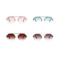 Mode Sonnenbrillen, PC Kunststoff, mit PC Kunststofflinse & Zinklegierung, unisex, keine, 142x52x144mm, verkauft von PC