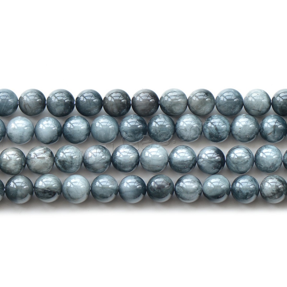 Hawk-eye Stone Beads, Round, natural, different size for choice, Hole:Approx 1-2mm, Length:Approx 15 Inch, Sold By Strand