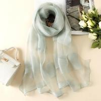 Bufanda de seda, seda de imitación, para mujer, más colores para la opción, 190x80cm, Vendido por Sarta