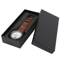 Papel Caja para reloj, con EVA & Esponja, más colores para la opción, 145x65x30mm, Vendido por UD