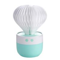 ABS Plastic Humidifier, with Tyvek Paper & Polypropylene(PP) & Silicone, button switch & with USB interface & with LED light & change color automaticly 