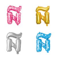 Nylon Luftballon, Alufolie, mit Nylon, Buchstabe, keine, 566mm, verkauft von PC