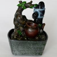 Resina sintética Bonsai Ornament, diferentes estilos para la opción, Vendido por UD