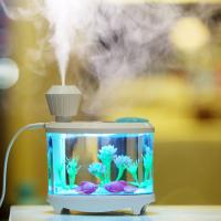 ABS Plastic Aromatherapy Humidifier, with Silicone, with LED light 
