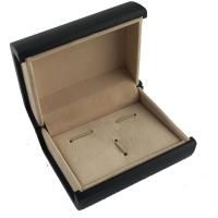 Velvet Jewelry Set Box, Plastic, with Velveteen, waterproof 