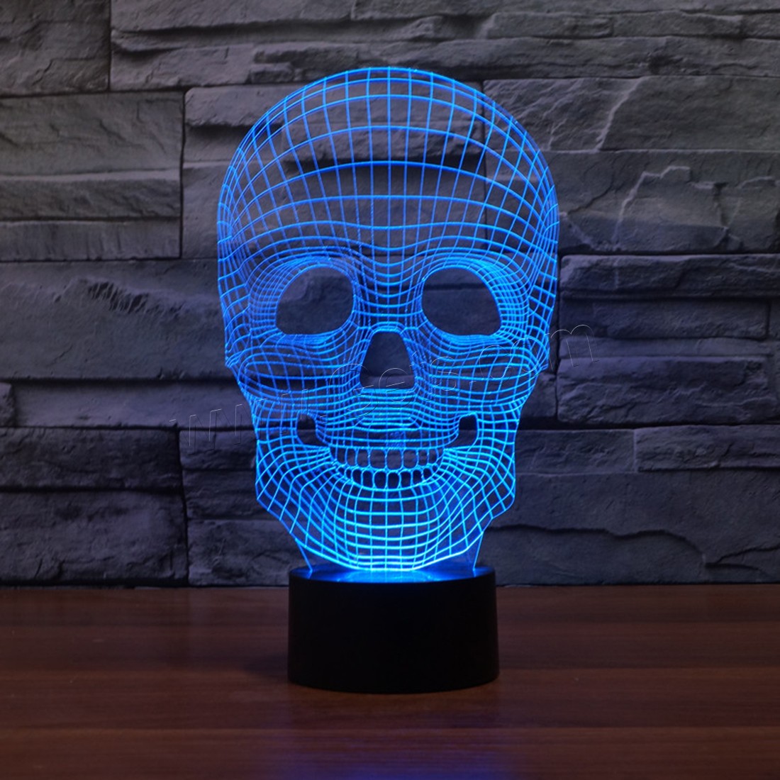 LED lampe de nuit en coloré, Acrylique, avec plastique ABS, Forme différente pour le choix & avec interface USB & avec la lumière led & changer de couleur automatic & styles différents pour le choix, Vendu par PC