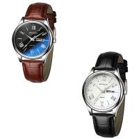 Men Wrist Watch, Zinc Alloy, with Leather, for man & luminated Approx 9 Inch 