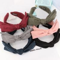 Suede Hair Band, Bowknot, for woman 60mm 