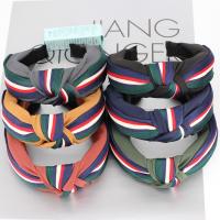 Hair Bands, Cloth, with Nylon Ribbon, for woman 70mm 