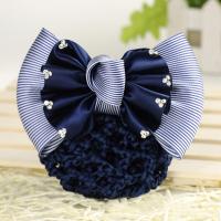 Polyester Hair Jewelry Flower & iron-on & for woman 