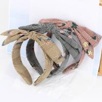 Hair Bands, Cloth, Bowknot, for woman 70mm 