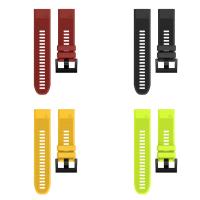 Watch Band, Silicone, with Stainless Steel, black ionic Approx 9 Inch 