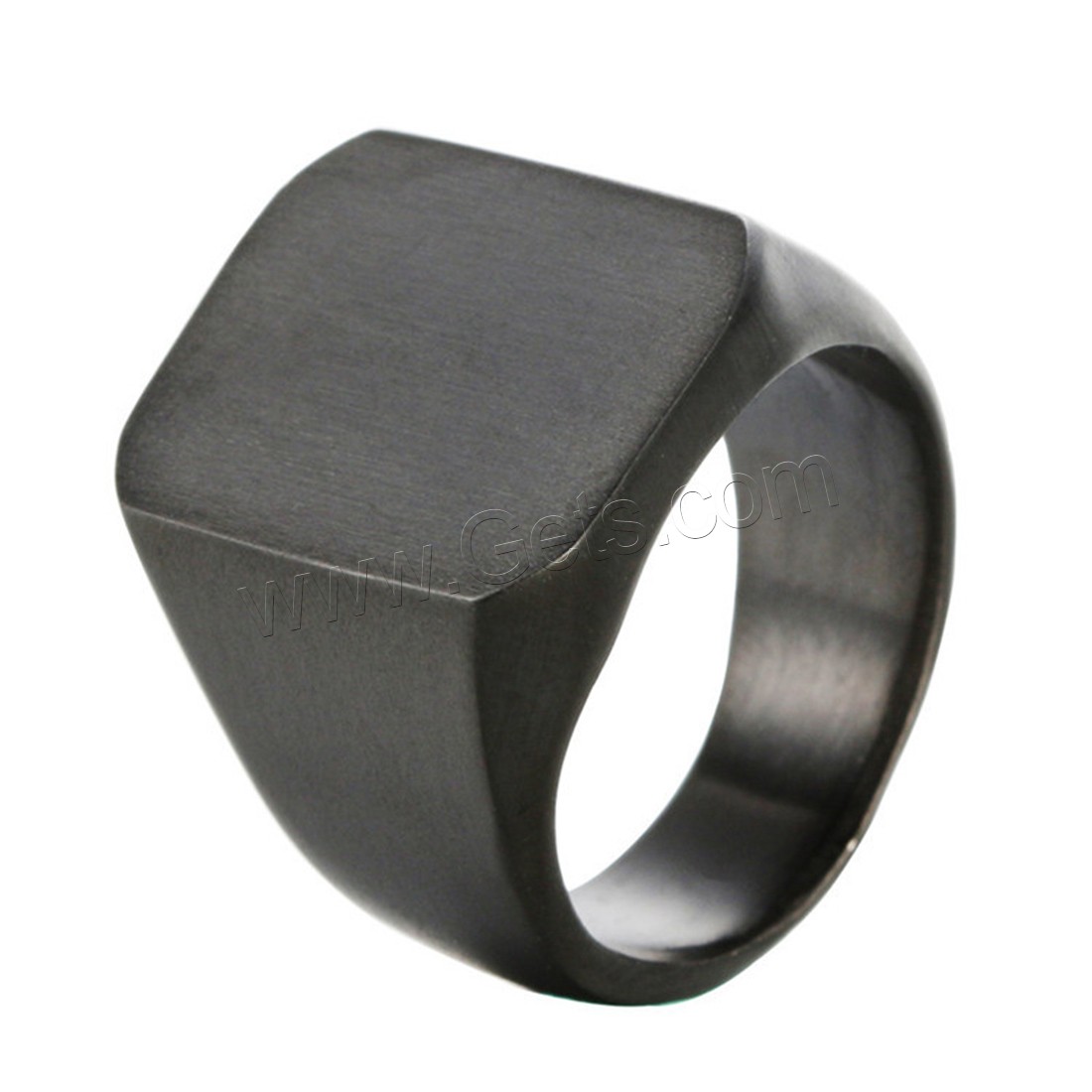Titanium Steel Finger Ring, plated, polished & different size for choice & for man, more colors for choice, 18mm, Sold By PC